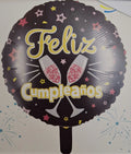 Globo Metalizado “Feliz Cumpleaños”