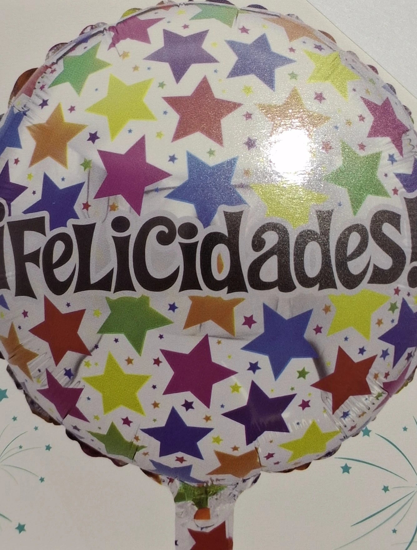 Globo Metalizado “Felicidades”