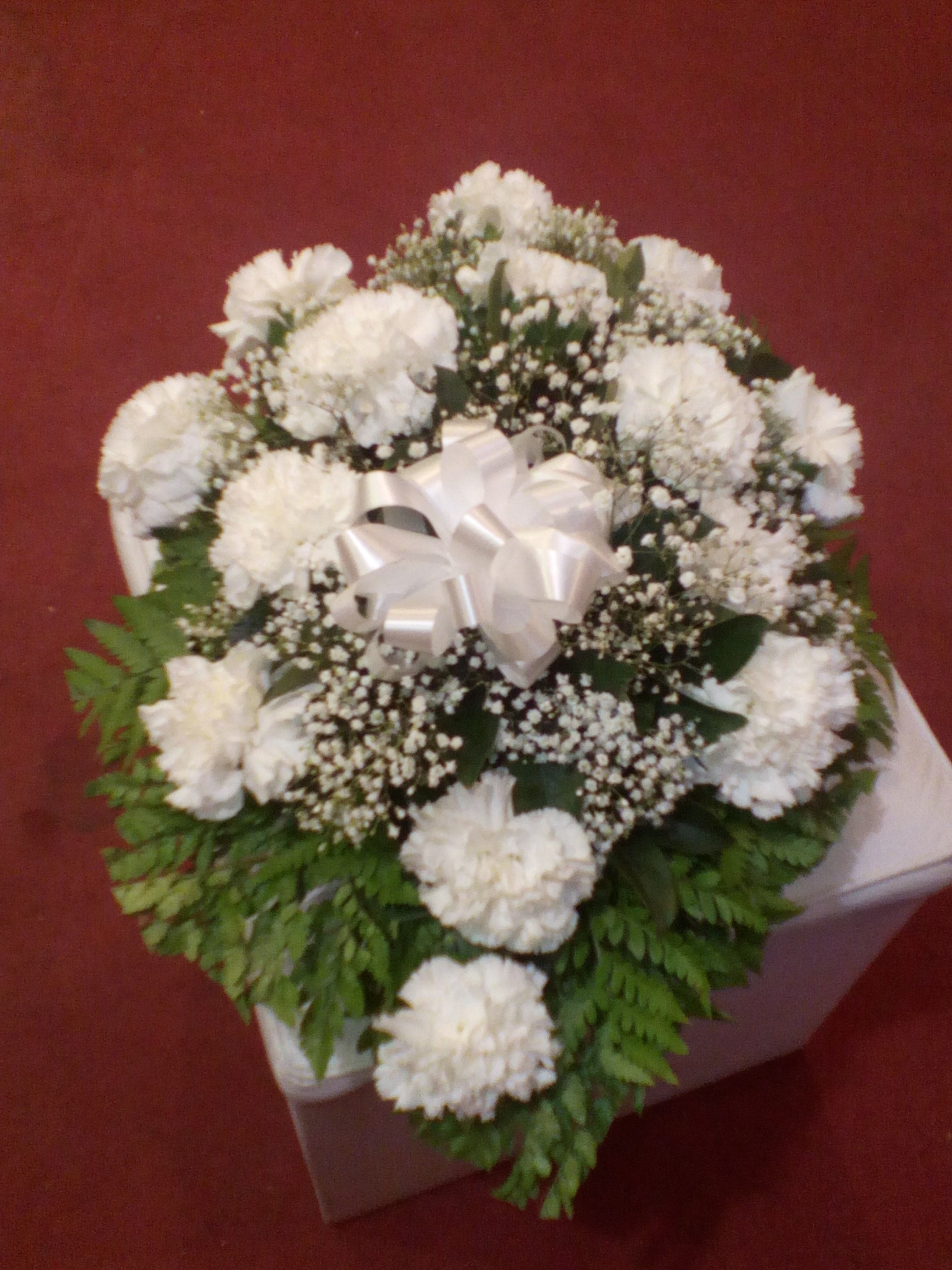 Manto Fúnebre de Claveles