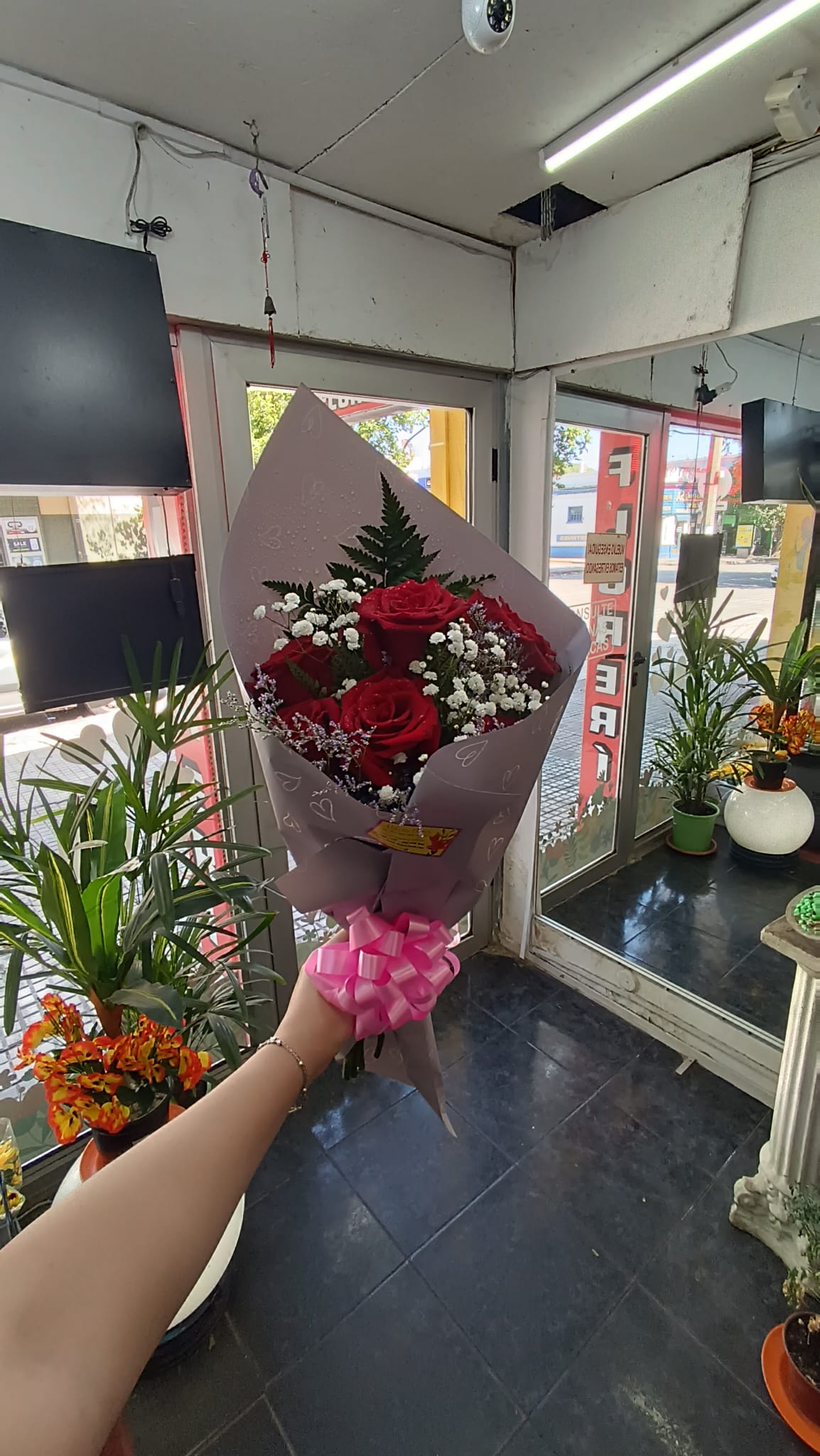 Ramo de 6 Rosas Rojas